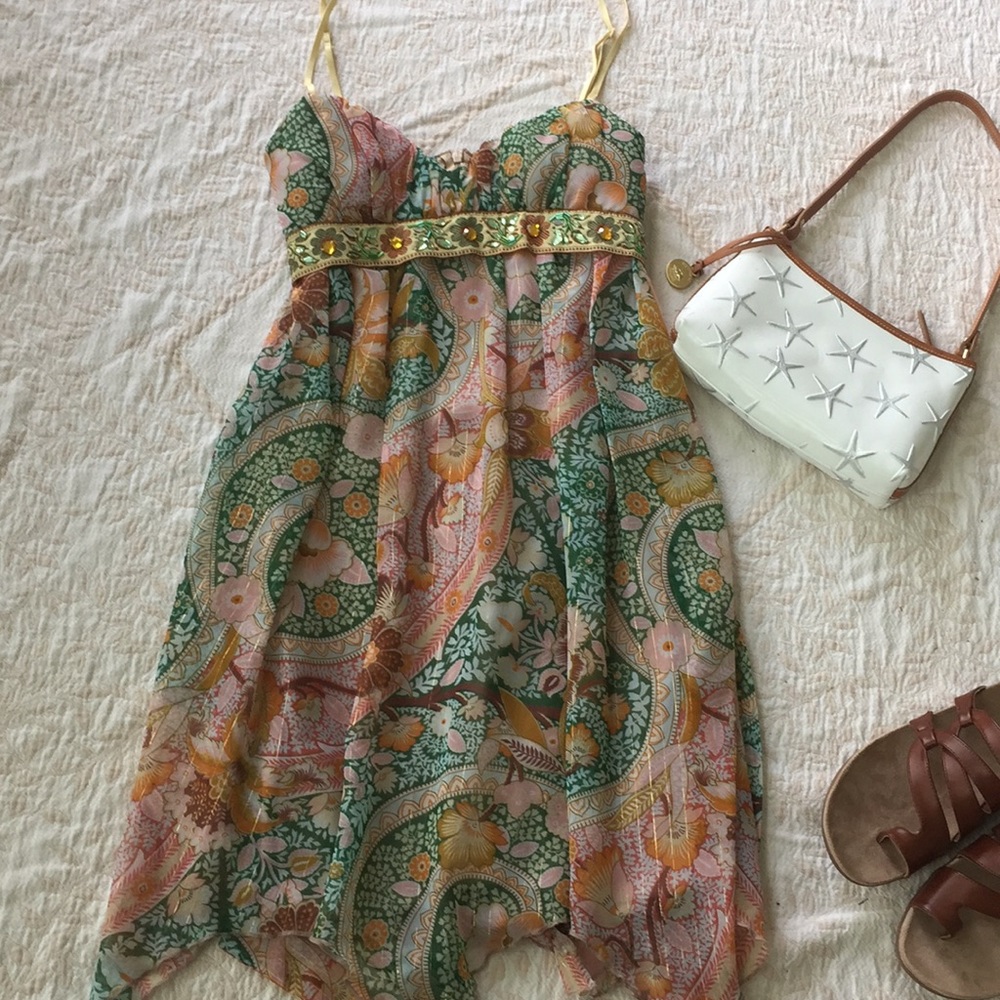 Beautiful spring spaghetti straps